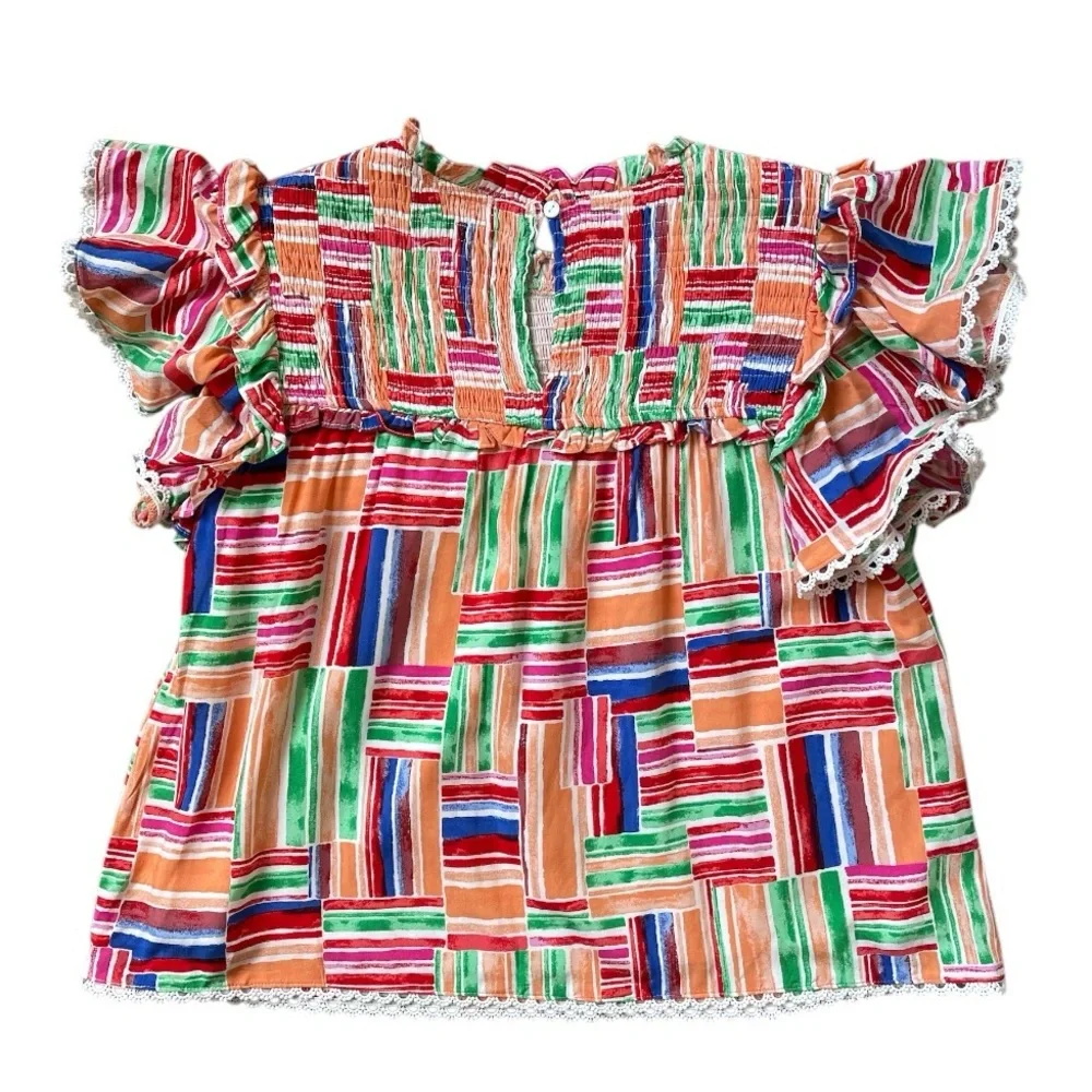 EnMerci Multicolor Striped Top - Picture 3 of 5